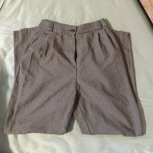 Nasty Gal Houndstooth Trousers